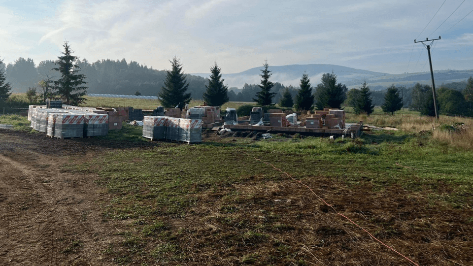 Chalety Dolní Morava - výstavba aktuálně